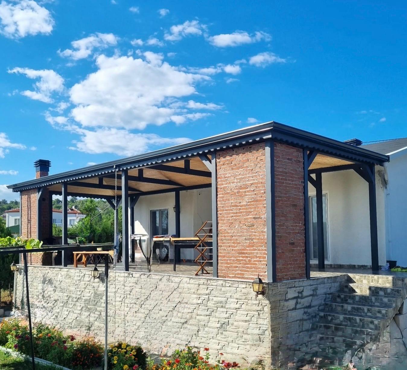 Kapalı teras ve veranda çatısı